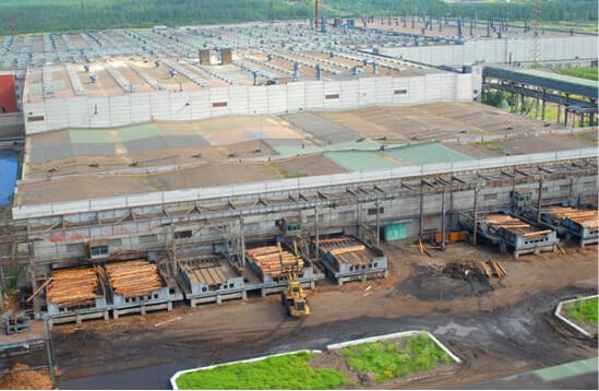 Ilim Timber subsidiary in Ust-Ilimsk