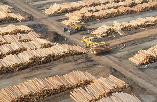 Ilim Timber subsidiary in Ust-Ilimsk
